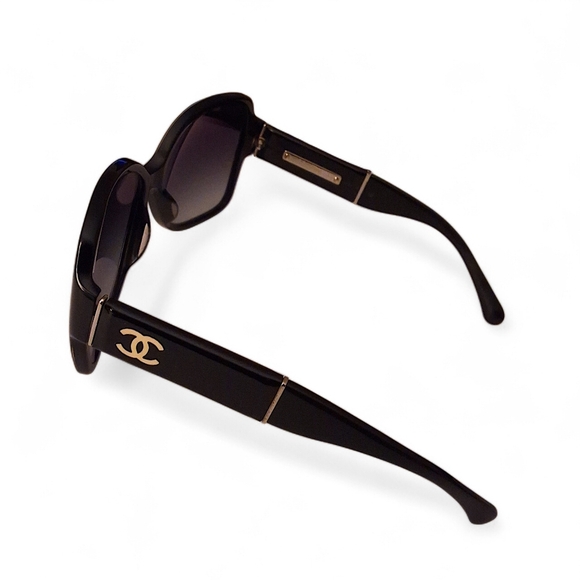 Chanel 5330-Q Quilted Black Sunglasses Gradient Lens With Case main image 6